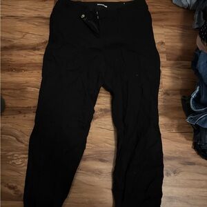 Lane Bryant Women's Black Ankle Pants